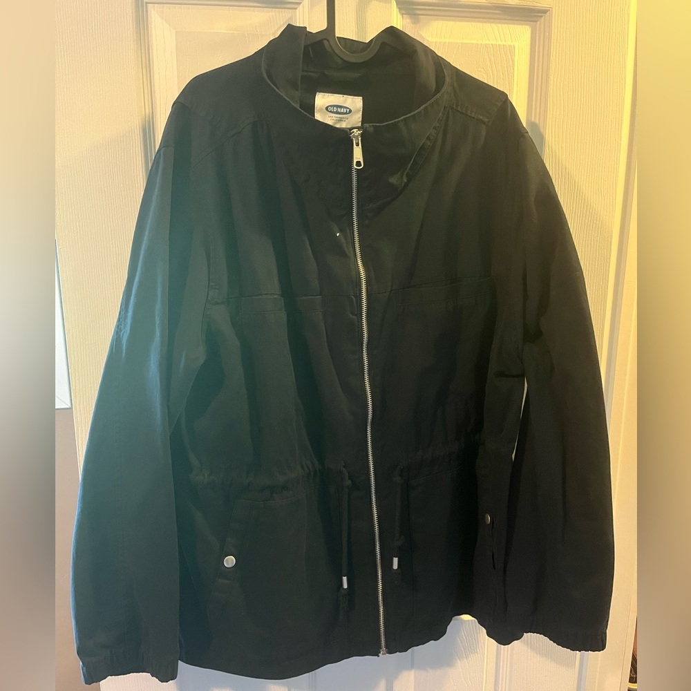 Old Navy Utility Jacket - Dark Blue Women’s XXL